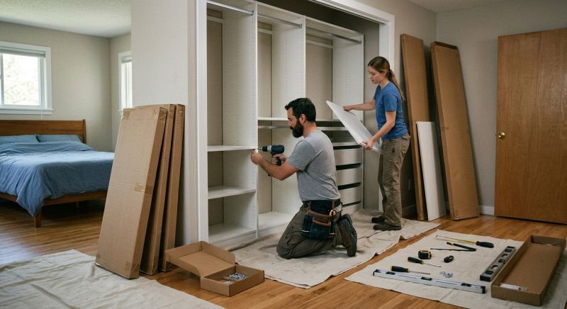 New Closet Intallation in Greensboro, NC