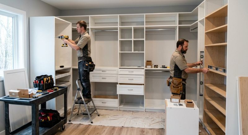 New Closet Intallation in Greensboro, NC